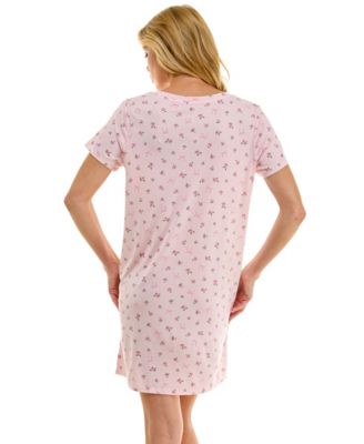 Women's Relaxed Short-Sleeve Sleep Shirt