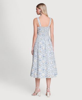 Women's Corset Top Midi Dress