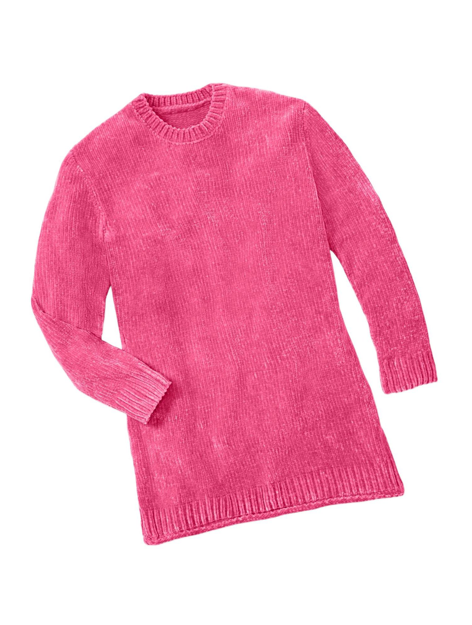Plus Size Within Crewneck Chenille Sweater