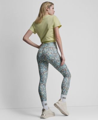 Women's Rhinestone Varsity Logo Relaxed Fit Pull-On T-Shirt