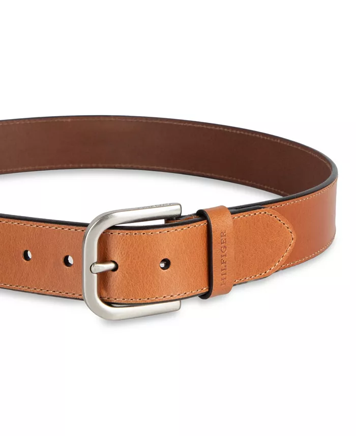 Men's Harness Buckle Silver-Tone finish Jeans Belt - thumbnail 5