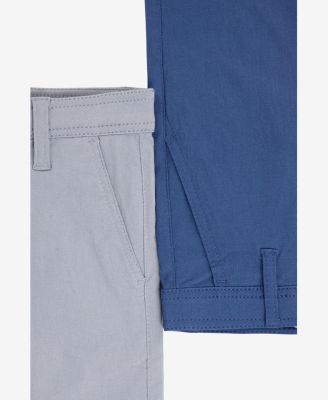 Big Boys 2 Pack Flex Waist Nylon Shorts 8 - 18