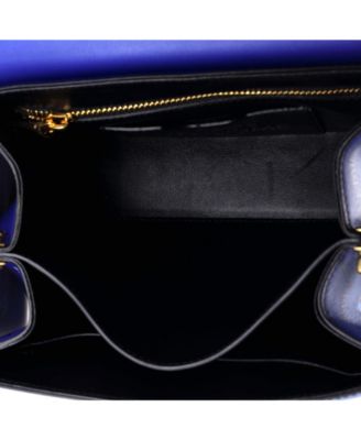 Small Welcome Top Handle Bag Printed Leather