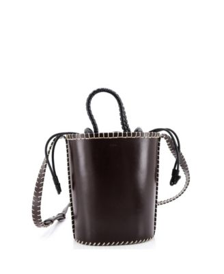 Mini Louela Bucket Bag Leather