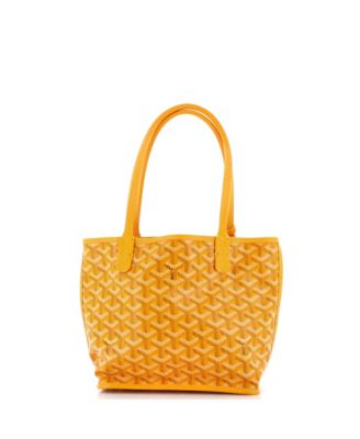 Mini Anjou Reversible Tote Coated Canvas