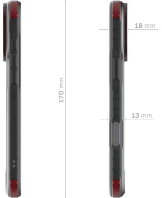 iPhone 17 Pro Max Covert Case,  MagSafe Compatible, Non Slip Grip Protection