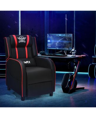 Massage Gaming Recliner Chair Racing Single Lounge Sofa Home Theater Seat