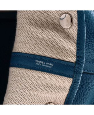 36 Garden Party Tote Leather