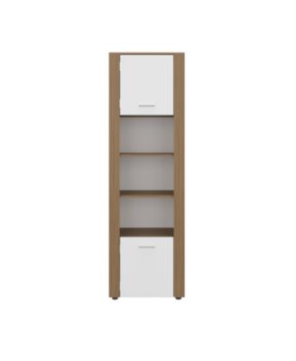Liora Vertical Cabinet with Doors for Practical Home Organization