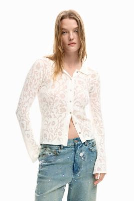 Women's Long Sleeve Knit Shirt