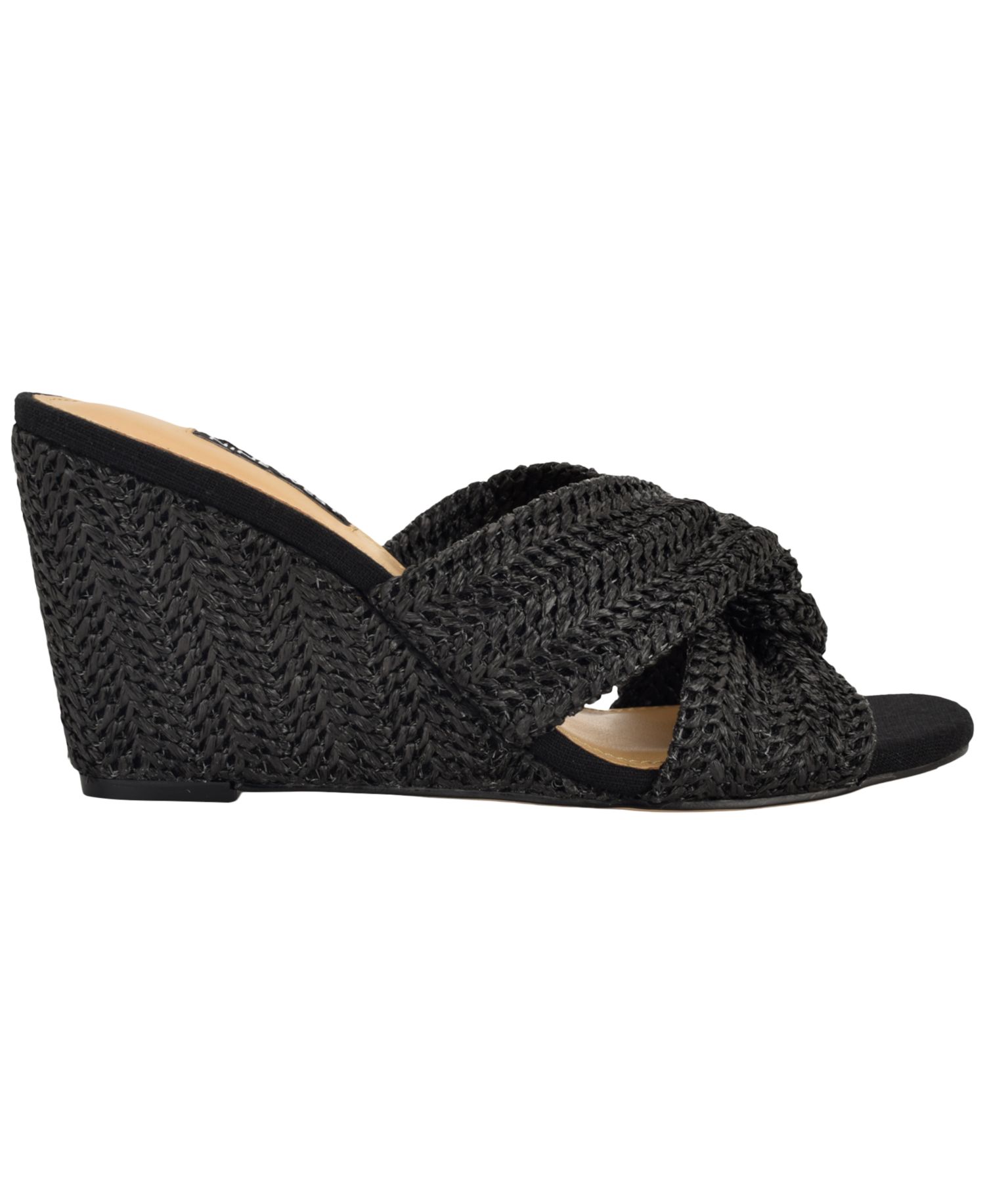 Women's Nejia Woven Slip-On Wedge Sandals