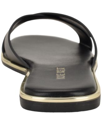 Women's Edeny Criss-Cross Flat Slip-On Sandals