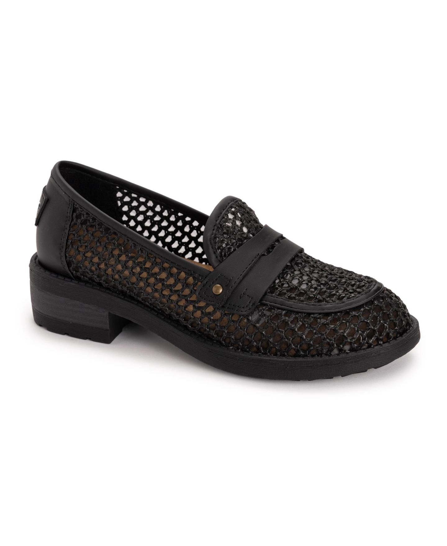 Женские туфли MUK LUKS Vania Loafer, цвет: Чёрный — фото 1