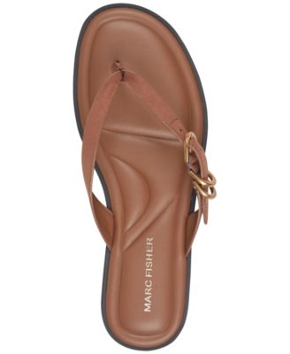 Women's Retry Buckle Strap Flat Slip-On Sandals