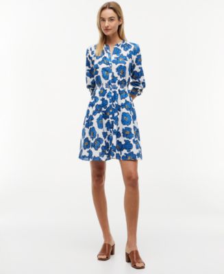 Tommy Hilfiger Women's Pin Tuck Cambric Shirt-Dress - Macy's