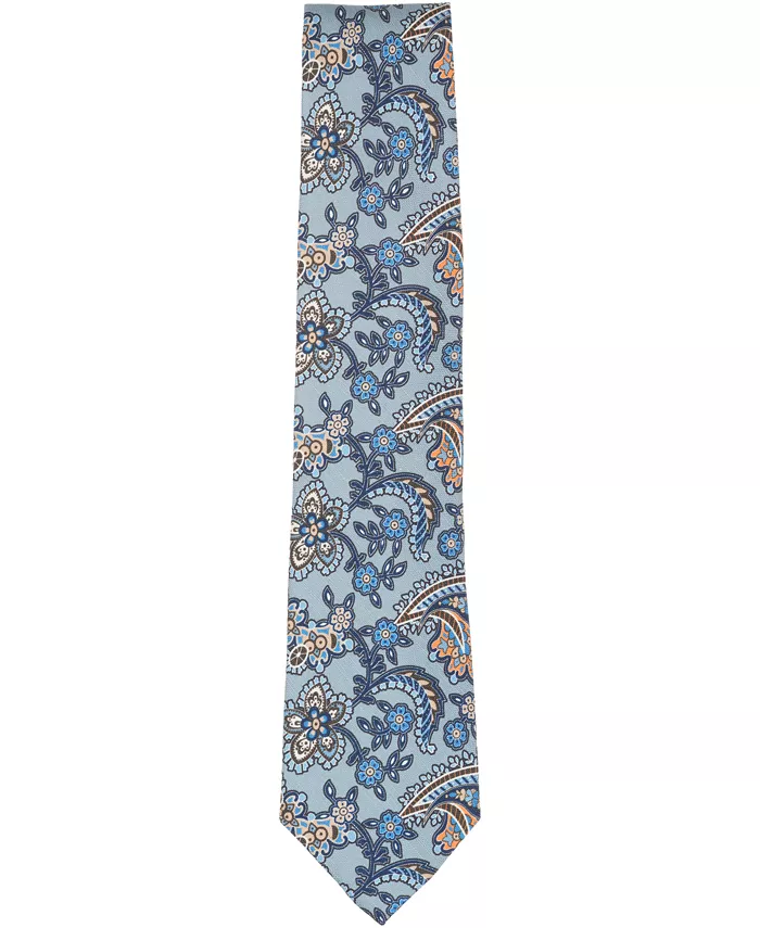 Men's Paisley Pattern Tie - thumbnail 2