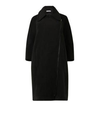 Women's Boxy Biker Coat