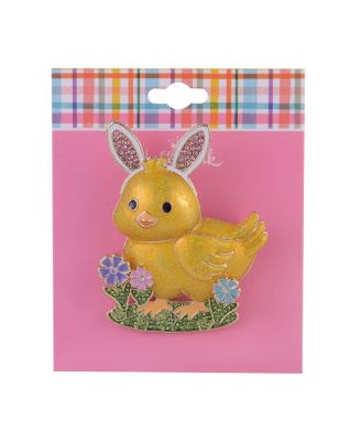 Bunny Ear Chick Easter Pin