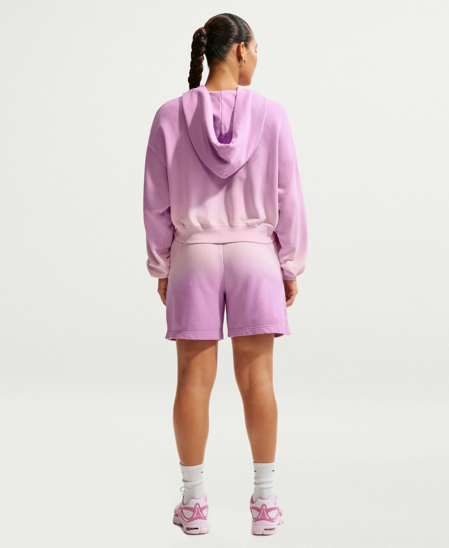 Женская спортивная одежда Phoenix Fleece с капюшоном Henley оверсайз из флиса
