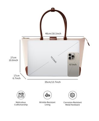 Women's Tote Nylon Top Zip Large Lifestyle Bag Eve Victoria Hyde