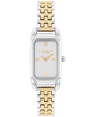 Women's Cadie Two Tone Stainless Steel Bracelet Watch, 17.5mm