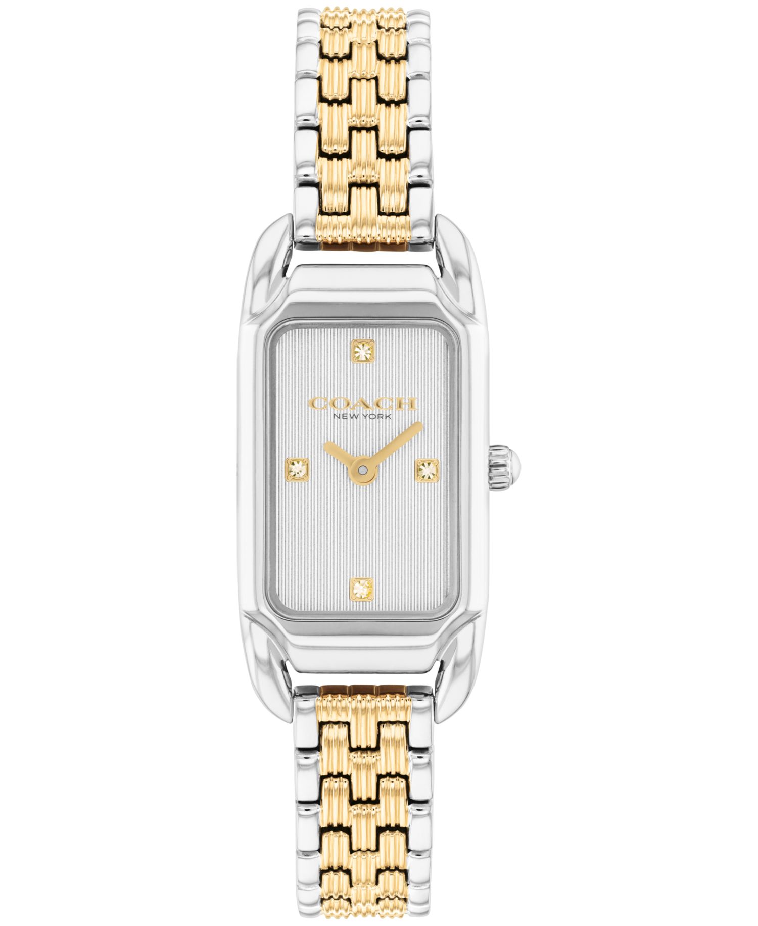 Women's Cadie Two Tone Stainless Steel Bracelet Watch, 17.5mm