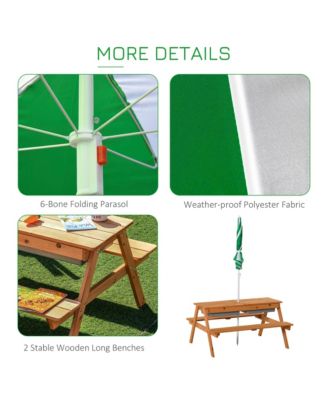 Kids Picnic Table, and Water Table, Kids Outdoor Furniture
