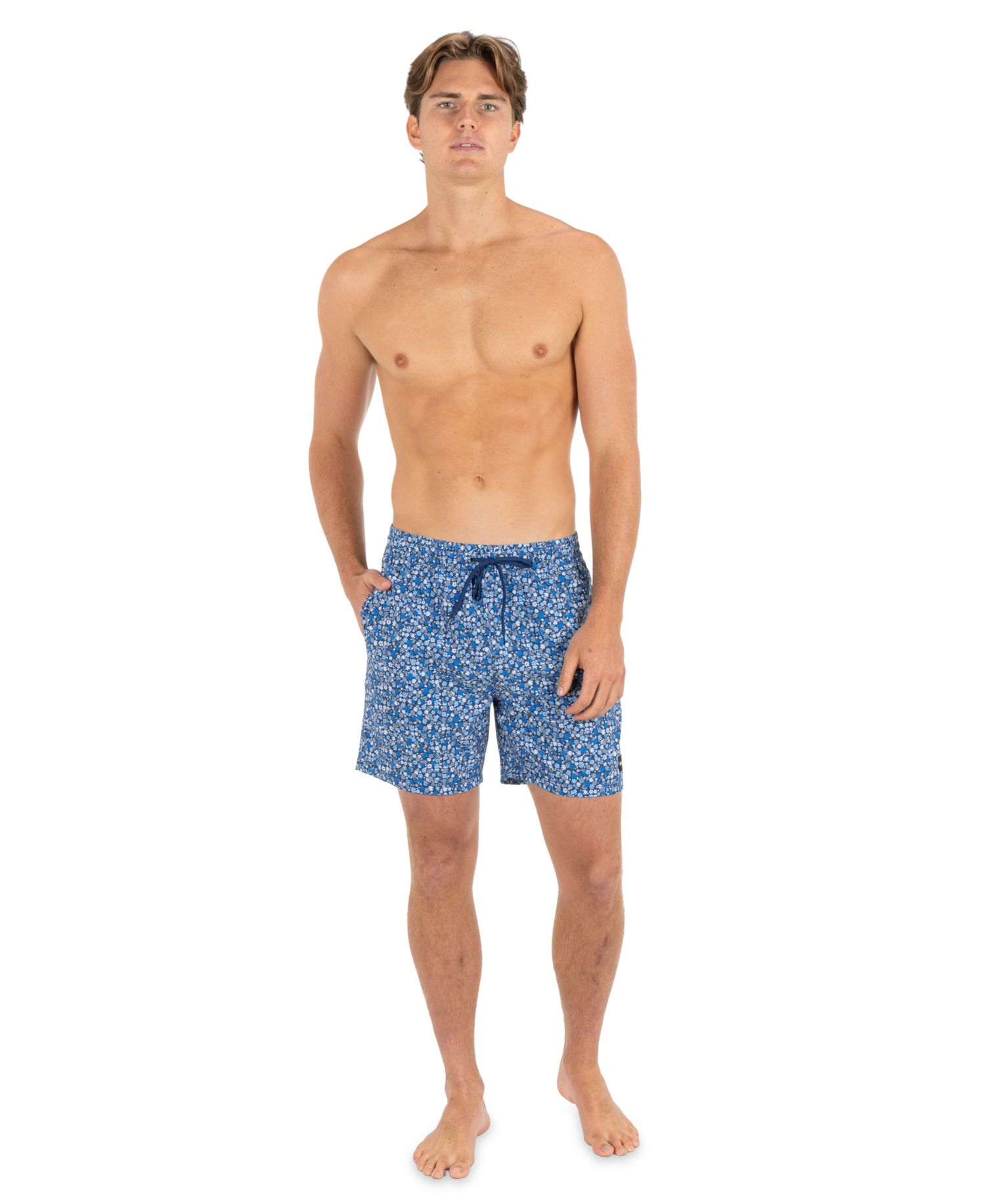 Men's Cannonball Volley Floral Swim Shorts
