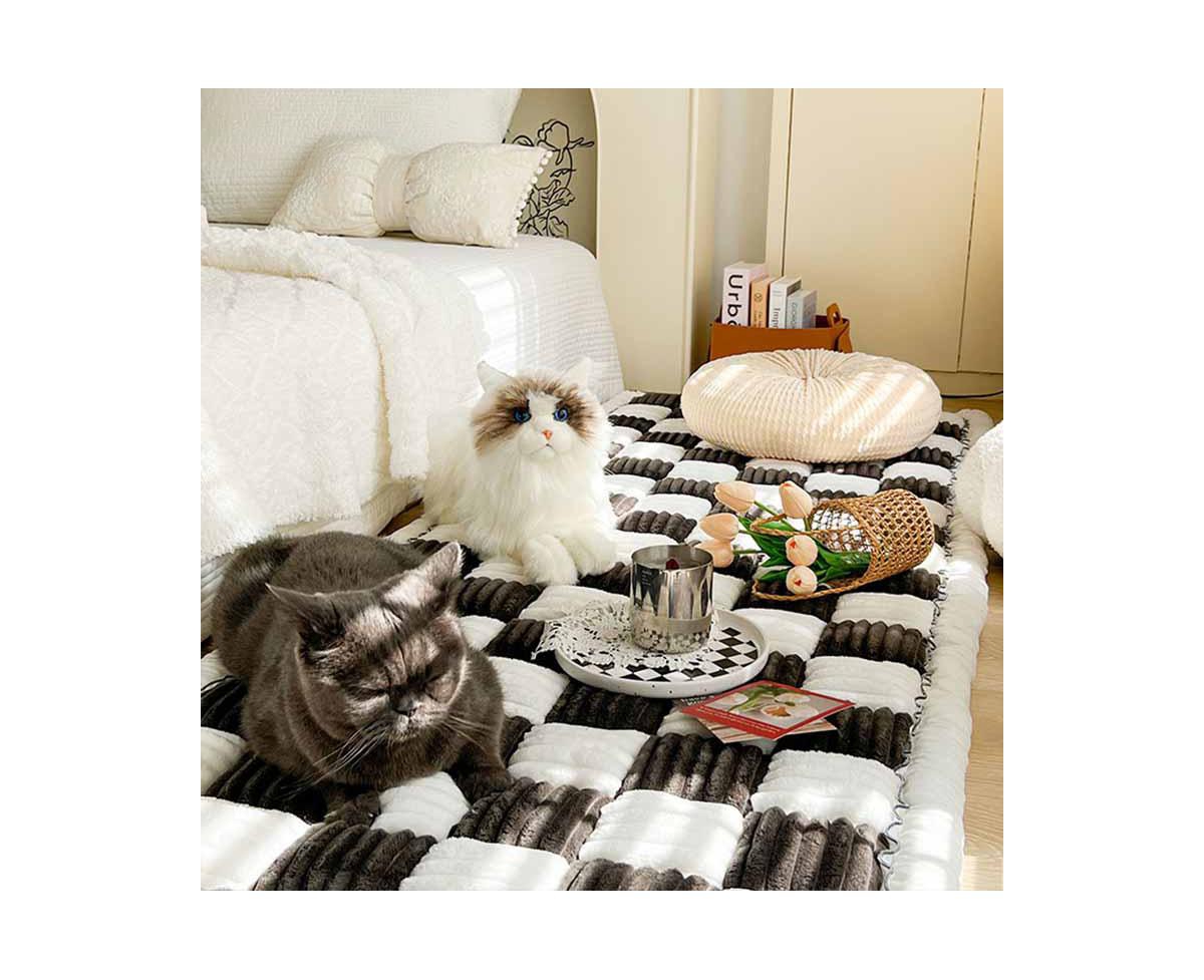 FunnyFuzzy Garden Chic Cotton Sofa Seat Pad