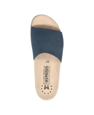 Women's Hanik Nubuk Leather Slide Sandal