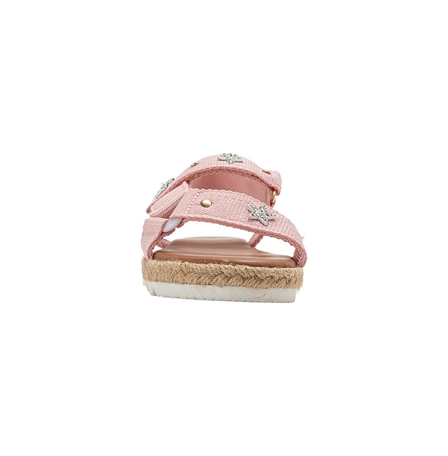Сандалии Bebe Sport Fashion Sandals Comfortable Shoes with Playful Charms для девочек, цвет: Розовый — фото 4