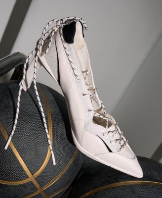 x June Ambrose Women's Zyra Lace-Up Sneaker Pumps 