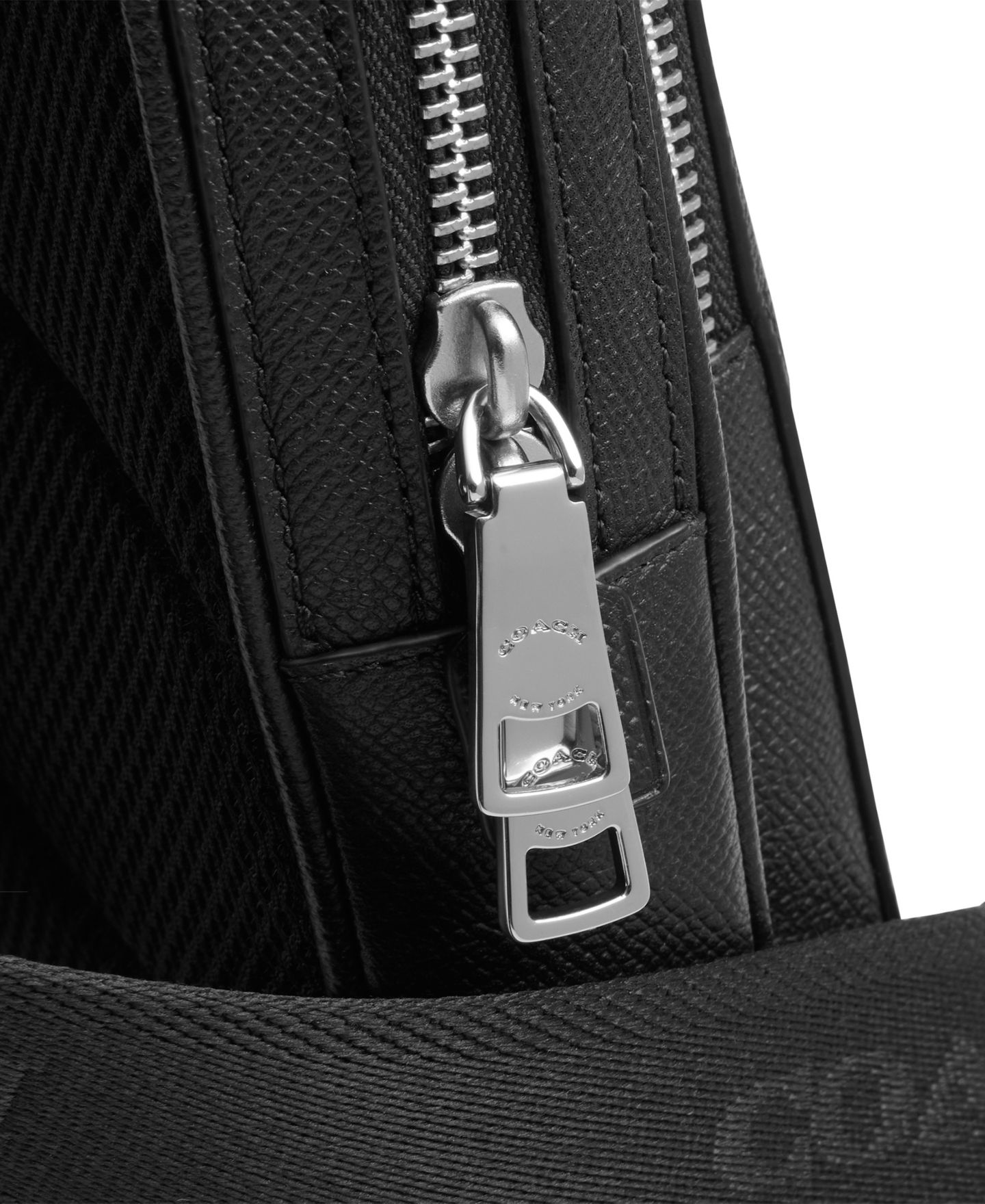 Мужская сумка COACH Felix Sling, цвет: Чёрный — фото 5