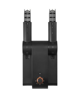 180degree(s) Foldable 2-Tube Shoe Dryer with Timer, Portable Boot Dryer with Heat Blower, V0 Flame-Retardant PP