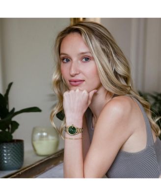 Women's Gold Chain Link Bracelet, 7" Chain