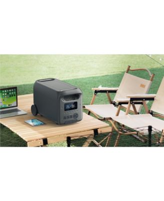 614Wh-1000W Portable Power Station with Bidirectional Fast AC Charging