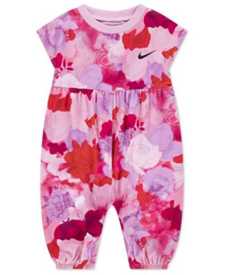 Baby Girls' Crewneck Jumpsuit
