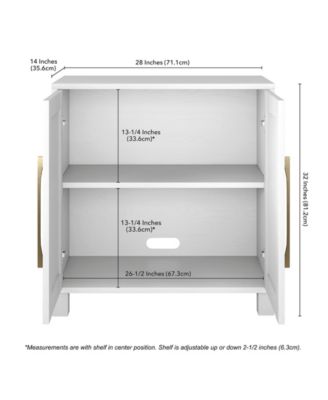 Chabot 28" Wide Rectangular Accent Cabinet