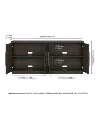 Tillman 68" Rectangular Buffet Table