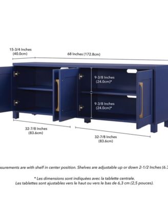 Chabot Rectangular TV Stand for TV's Up to 75"