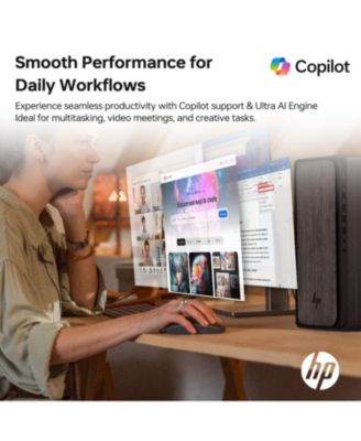 OmniDesk Tower Desktop AMD Ryzen 7 32GB RAM AMD Radeon Graphics 1TB SSD Storage Windows 11 Home