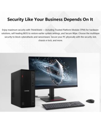 ThinkCentre M70s Gen 6 Business Desktop, Intel Core Ultra 5 225, 64GB DDR5, 2TB SSD, Wi-Fi 6, Wired KB & Mouse, Windows 11 Pro