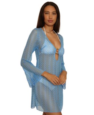 Women's Crocheted Cover-Up Dress