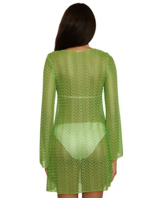 Women's Crocheted Cover-Up Dress