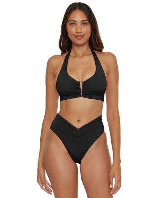 Women's V-Neck Halter Swim Top