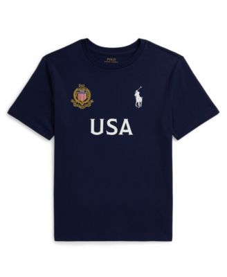 Boys' 8-20 USA Cotton Jersey T-Shirt