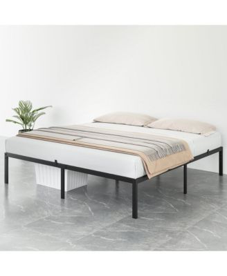14 Inch Heavy Duty Metal Bed Frame-High Profile-Stable Noise Free-Easy Quick Assembly.