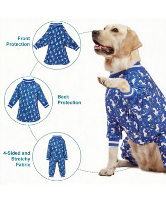 Large Dog Comfortable Pajamas for Recovery and Sleep
