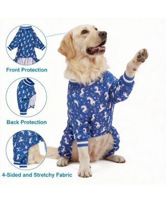 Large Dog Comfortable Pajamas for Recovery and Sleep