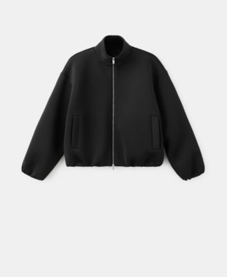 Women's Oversized Bomber Jacket